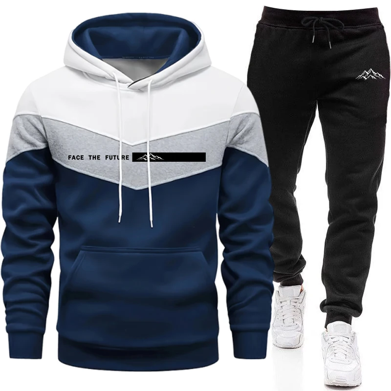 Men'S Fashion Hoodie - Fall Winter Daily Casual Sports Jogging