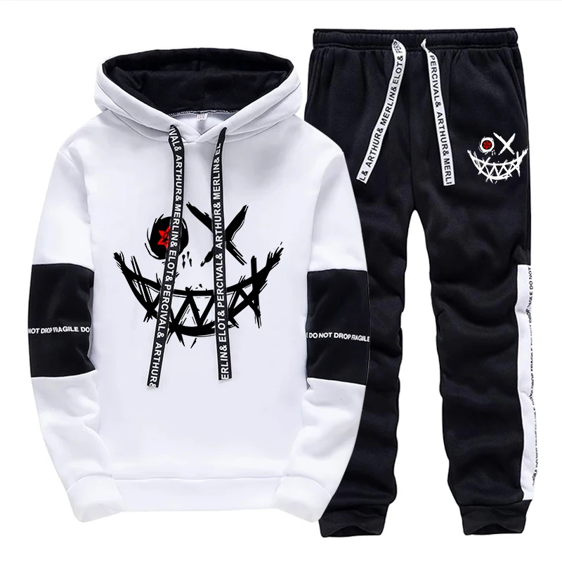 Men'S Fashion Hoodie - Men's Set/Hoodie/Pants 2026 Autumn Daily Casual