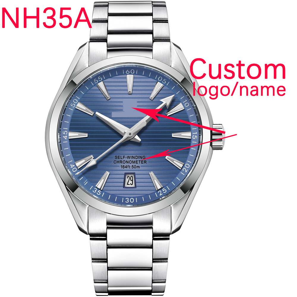 Mens Fashion Bracelet - Luxury NH35 Movt Custom Logo 41mm