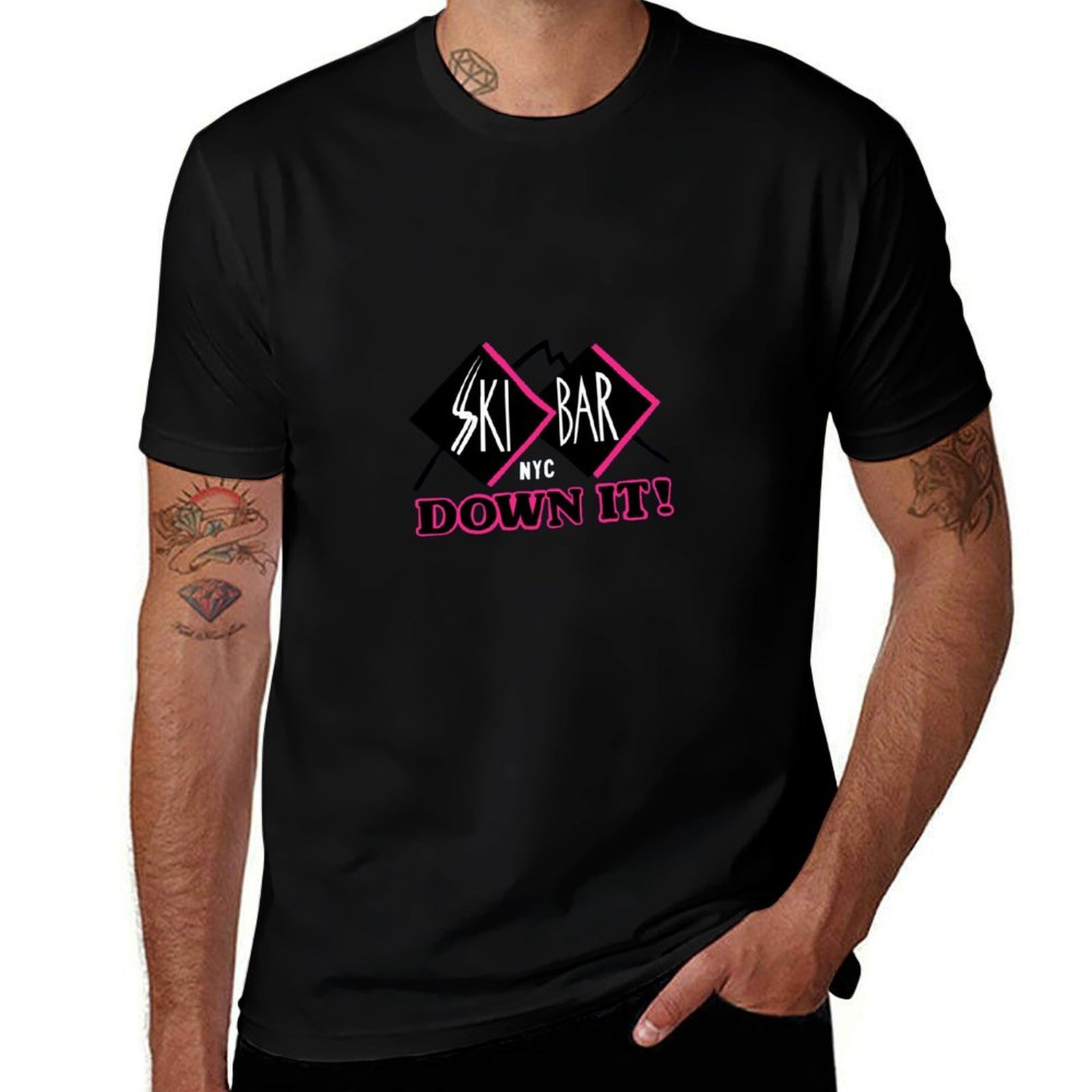 Men'S Fashion Nyc - Ski bar nyc T-Shirt Fashion Simple