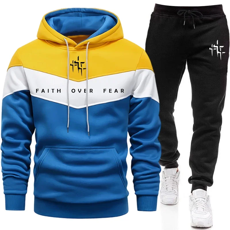 Faith Over Fear Men's Tracksui - Men'S Fashion Hoodie review and price