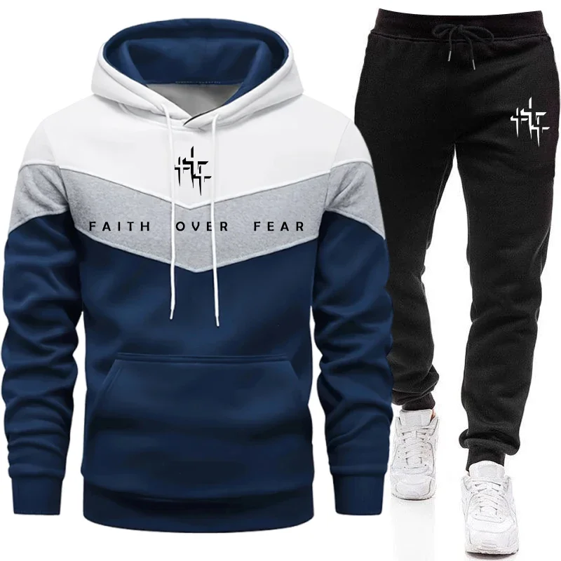 Faith Over Fear Men's Tracksui - Men'S Fashion Hoodie review and price