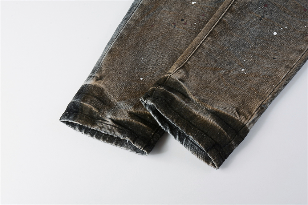 Men Fashion American Jeans Hig - Skinny Jeans Ripped review and price
