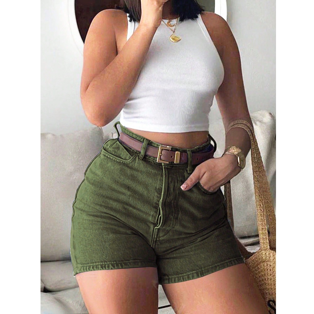 Women Summer Denim Shorts High - Skinny Jeans Ripped review and price