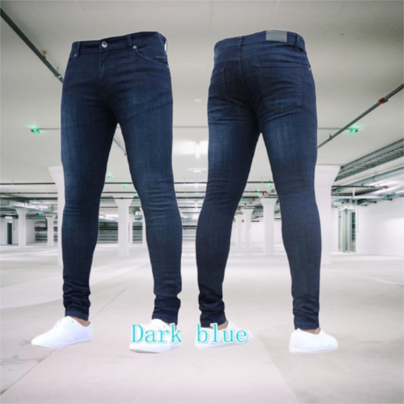 Men's Jeans Stretch Slim Fit T - Skinny Jeans Ripped review and price