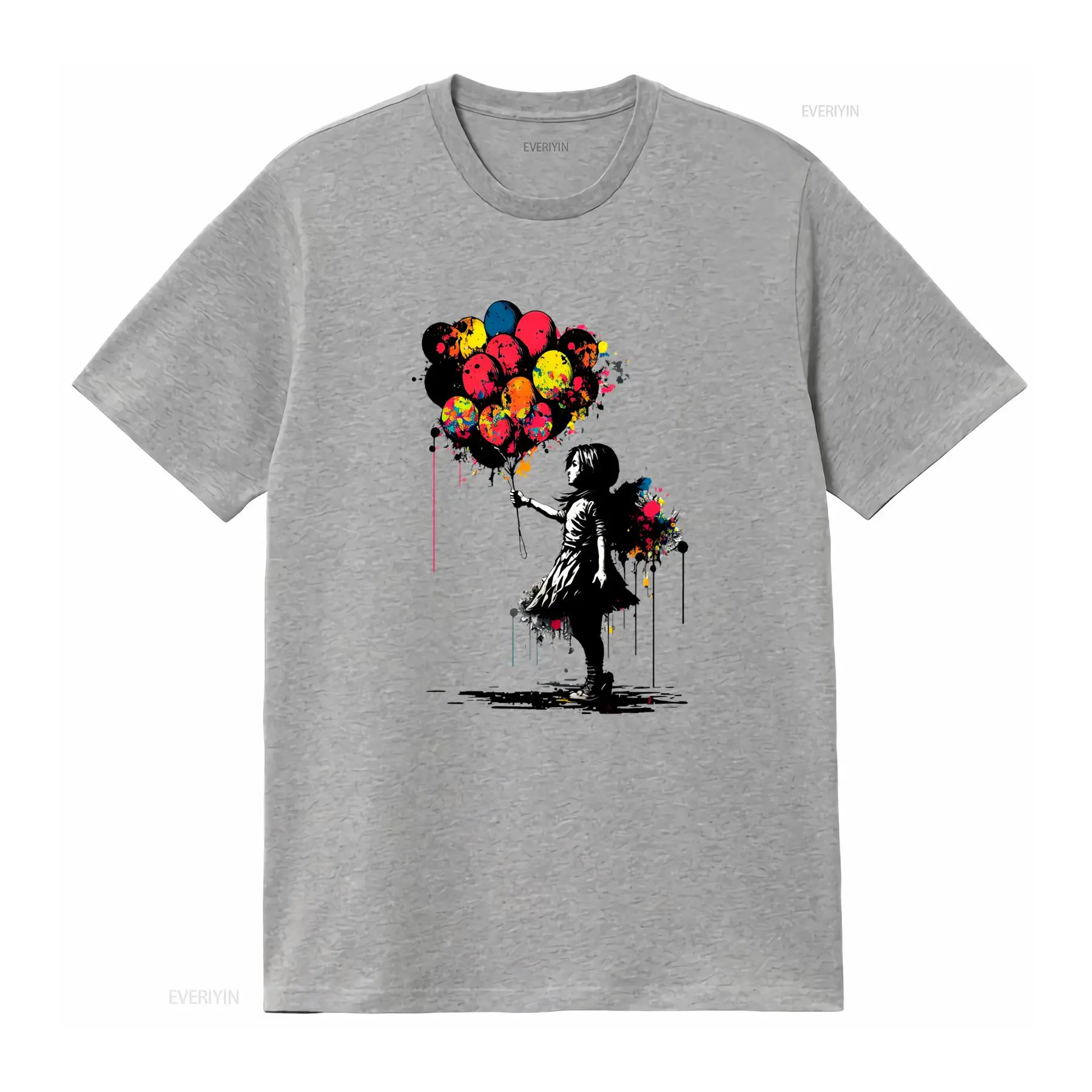Banksy Peace T Shirt Balloon G - Men'S Fashion Aesthetics review and price