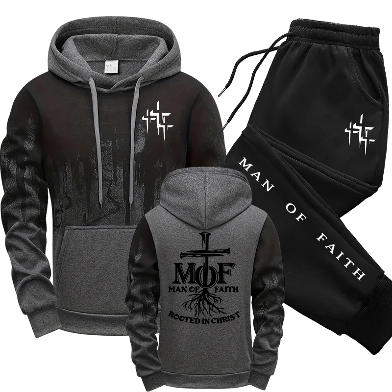 Man of Faith Men's Tracksuit H - Men'S Fashion Hoodie review and price