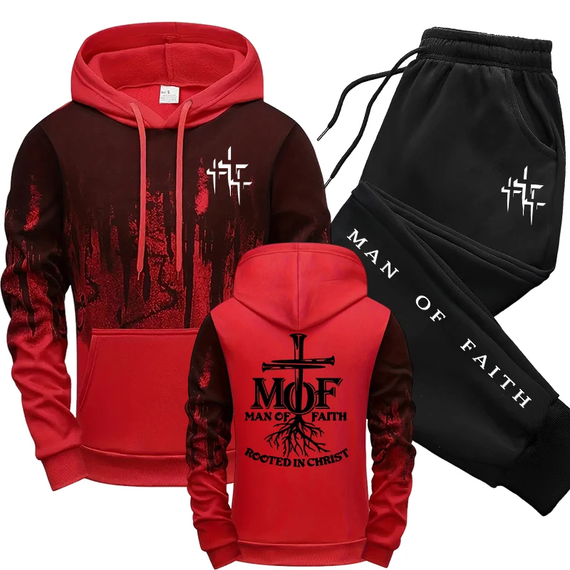 Man of Faith Men's Tracksuit H - Men'S Fashion Hoodie review and price