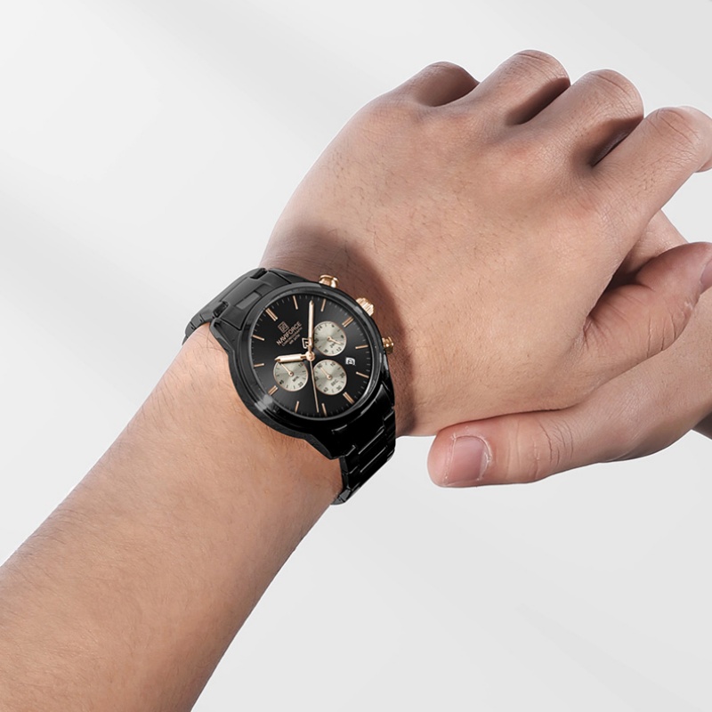 NAVIFORCE Men Quartz Chronogra - Mens Fashion Bracelet review and price