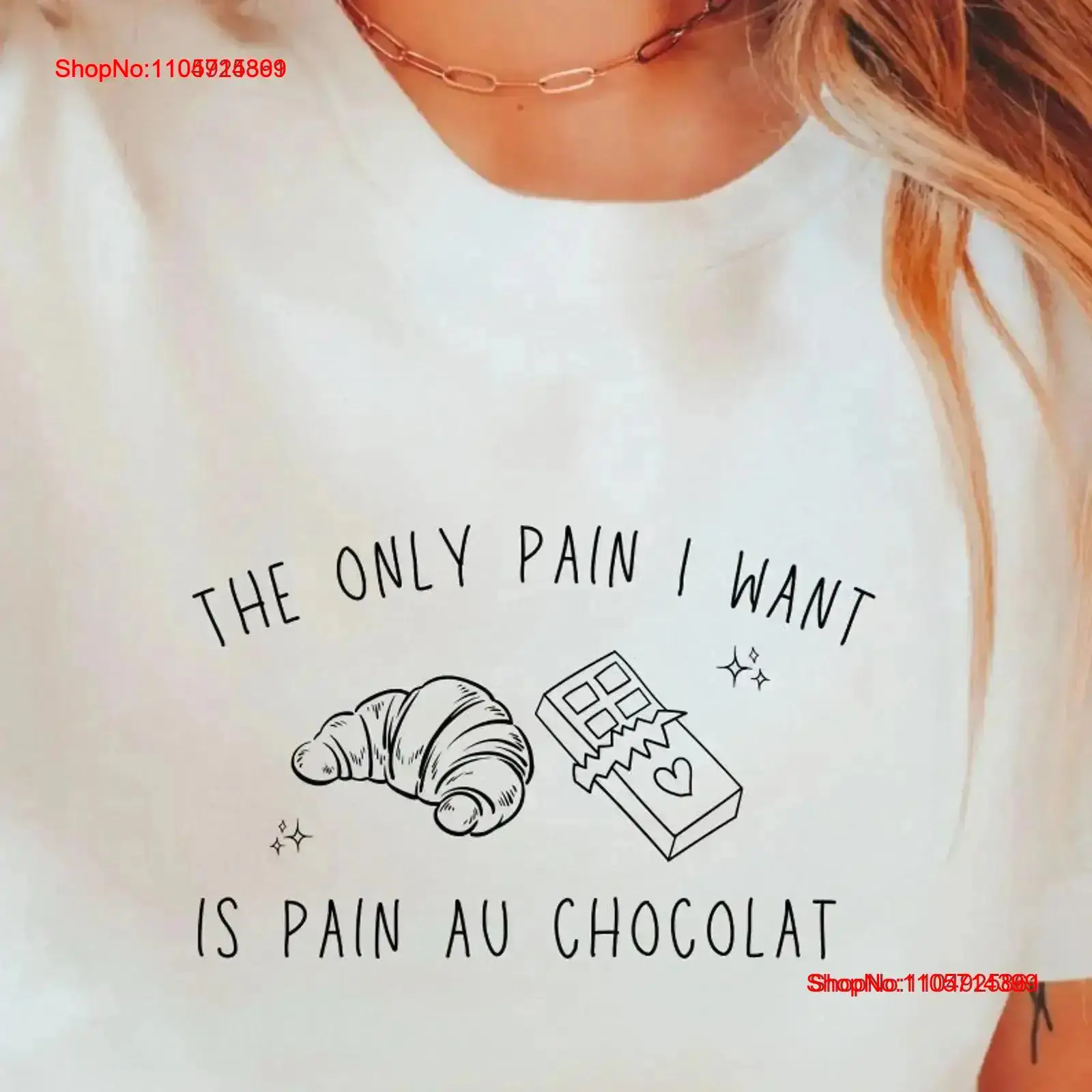 Croissant T shirt the only pai - Men Fashion Pinterest review and price