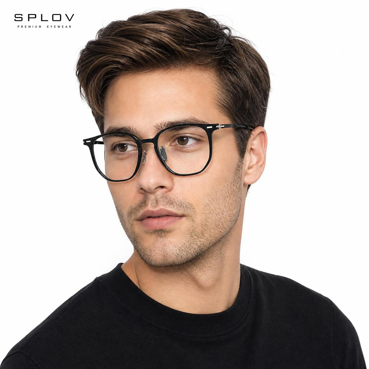 Lightweight Oversize Square TR - Men'S Fashion Non Prescription Glasses review and price
