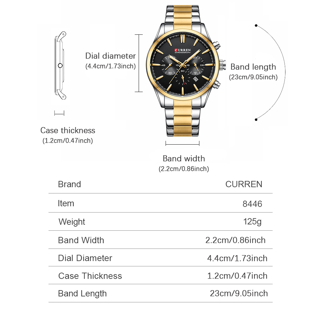 CURREN Casual Quartz Chrono Sp - Mens Fashion Bracelet review and price