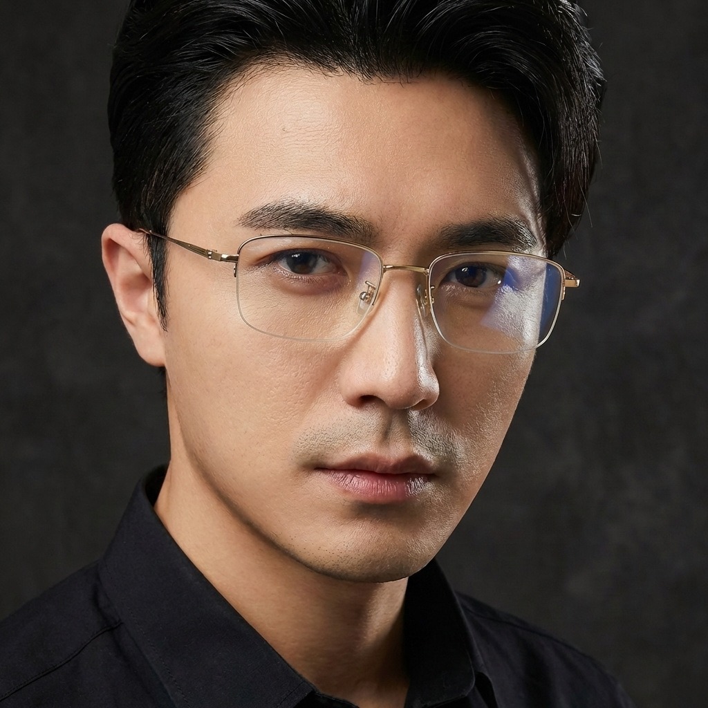 Fashionable Business Pure Tita - Men'S Fashion Non Prescription Glasses review and price