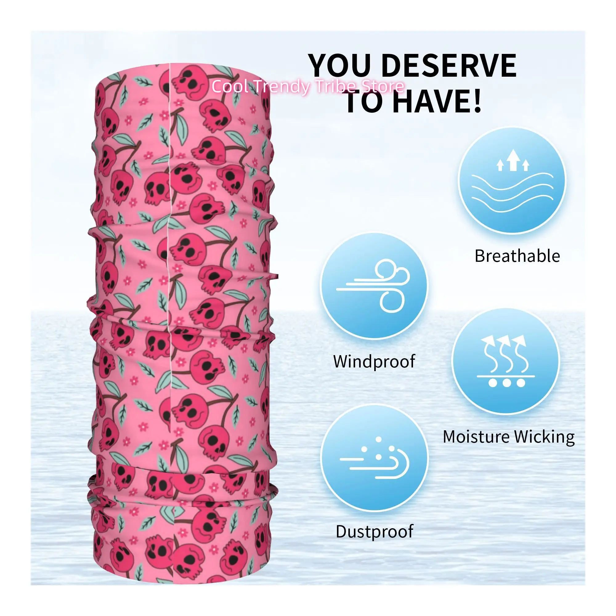 Pink Skull Cherry Fun Quirky S - Men Fashion Hair Style review and price