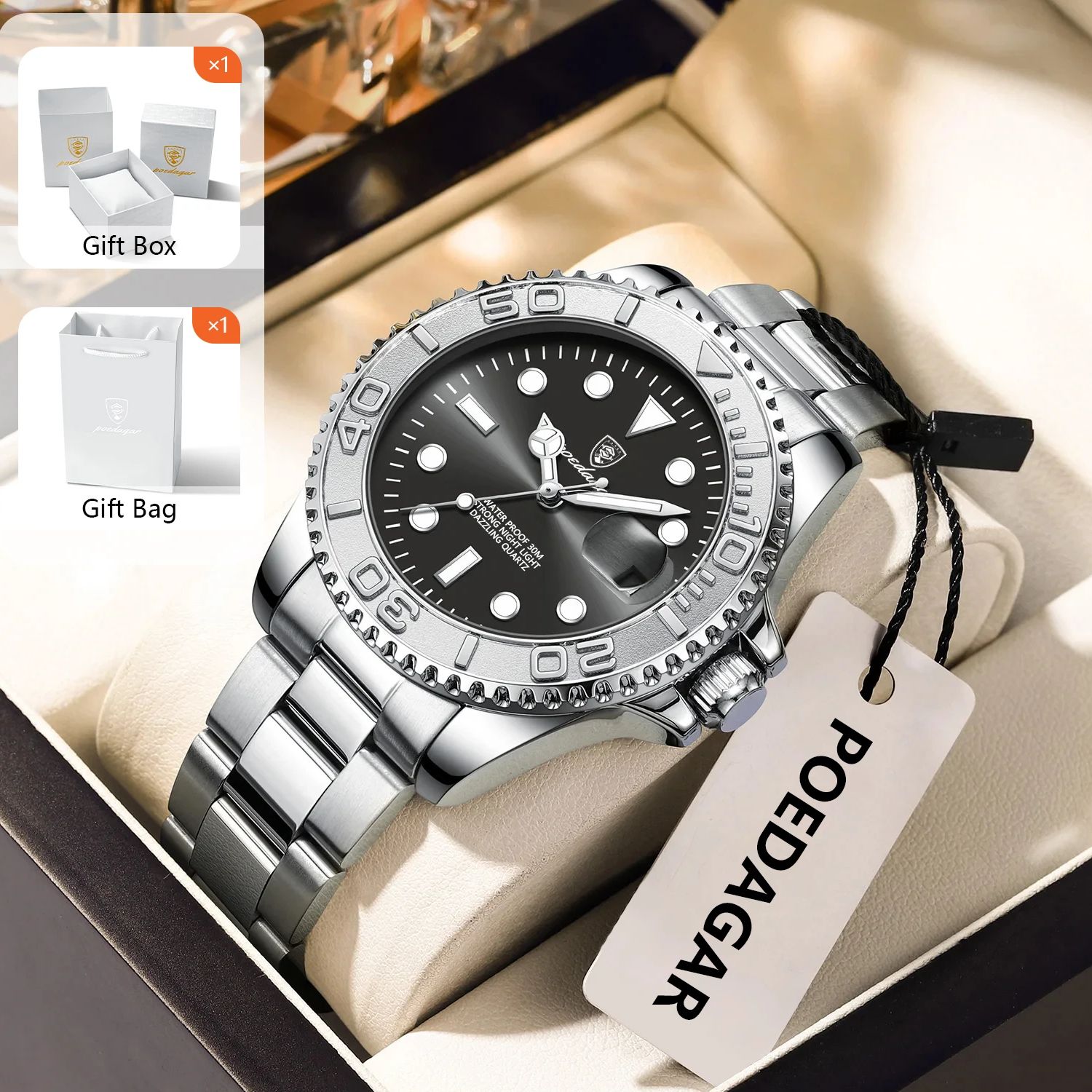 POEDAGAR Trendy Sport Man Watc - Mens Fashion Bracelet review and price