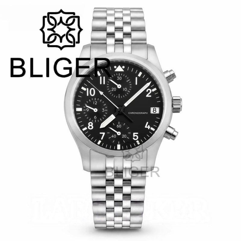 BLIGER Full Black Brushed 38mm - Mens Fashion Bracelet review and price