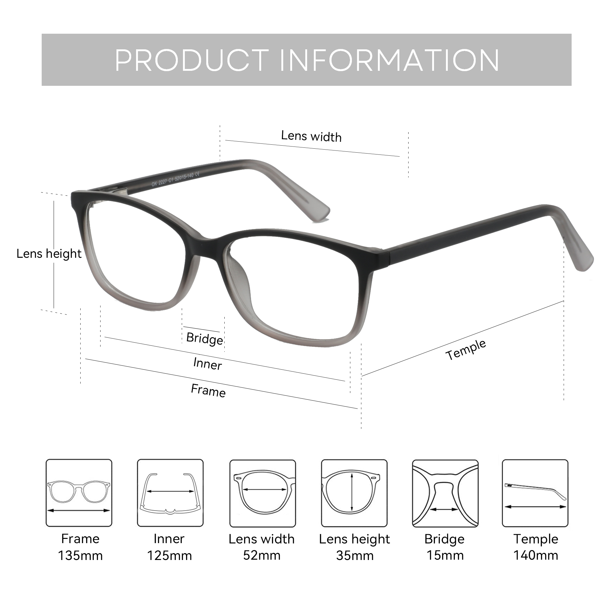 ZENOTTIC Unisex Square Optical - Men'S Fashion Non Prescription Glasses review and price