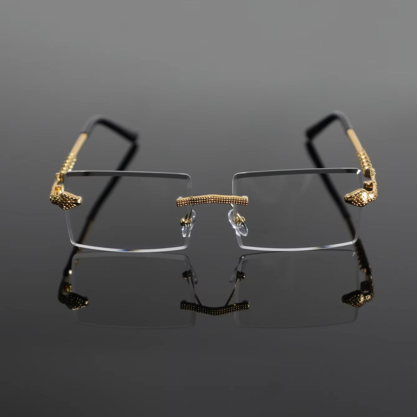 1 Pair of Men's Metal Rectangu - Men'S Fashion Non Prescription Glasses review and price