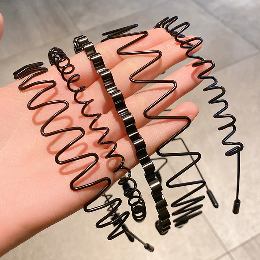 2-5Pcs Wavy Hairband Spring Ha - Men Fashion Hair Style review and price