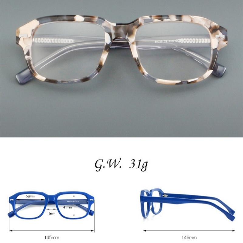 Acetate Optical Glasses Frame  - Men'S Fashion Non Prescription Glasses review and price