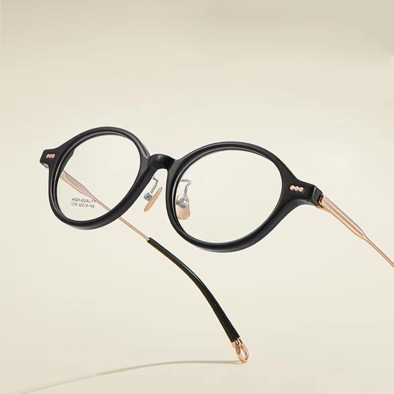 New Fashion TR90 Oval Glasses  - Men'S Fashion Non Prescription Glasses review and price