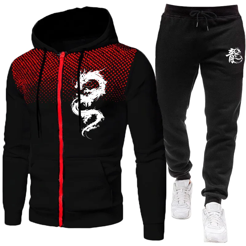 Men's Paris Dragon Pattern Fas - Men'S Fashion Hoodie review and price
