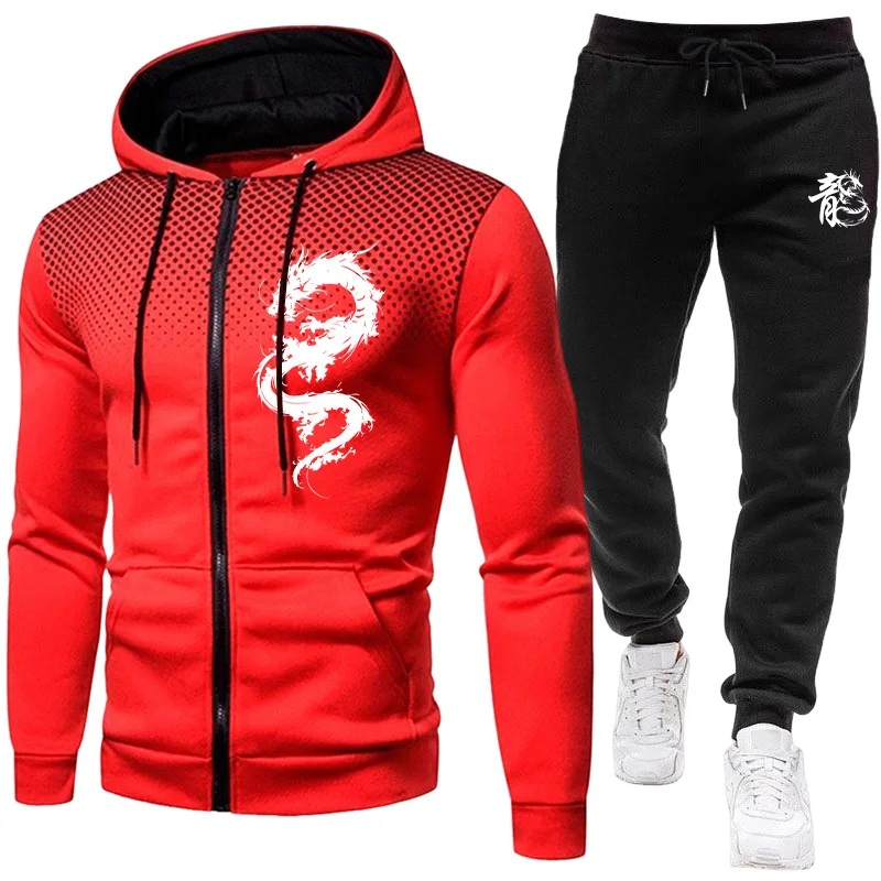 Men's Paris Dragon Pattern Fas - Men'S Fashion Hoodie review and price