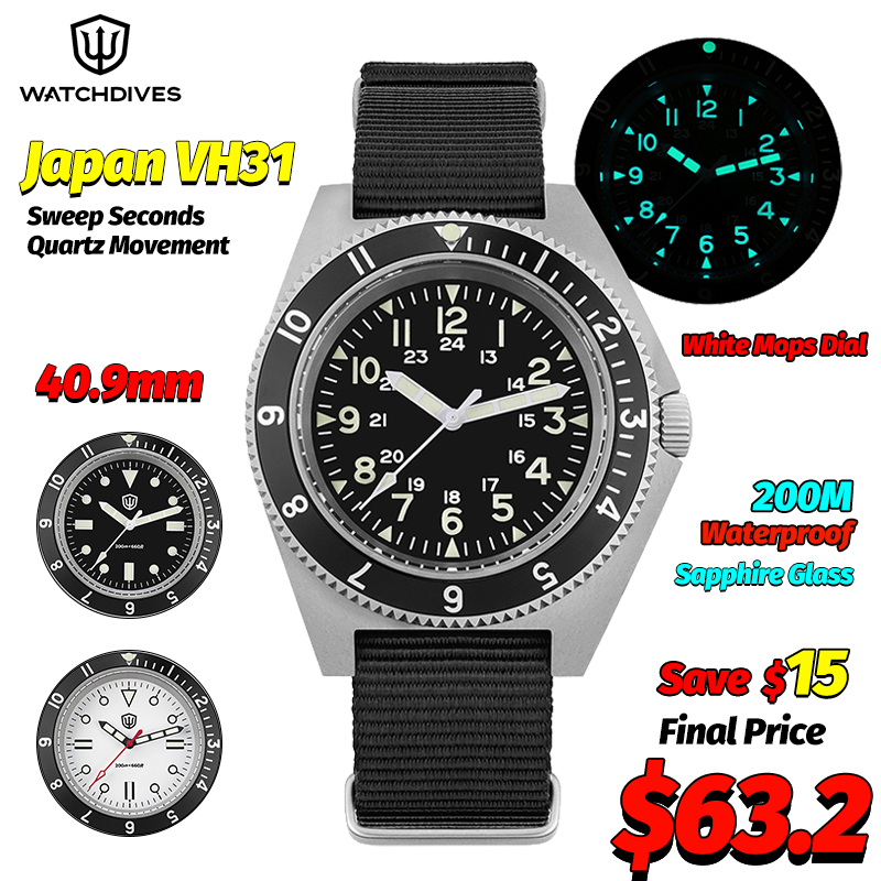 Watchdives WD1972 Quartz Watch - Mens Fashion Bracelet review and price