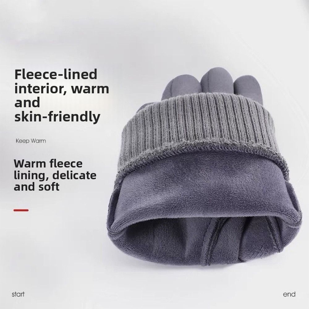 Driving Mittens Fleece Lining  - Driving Gloves Leather review and price