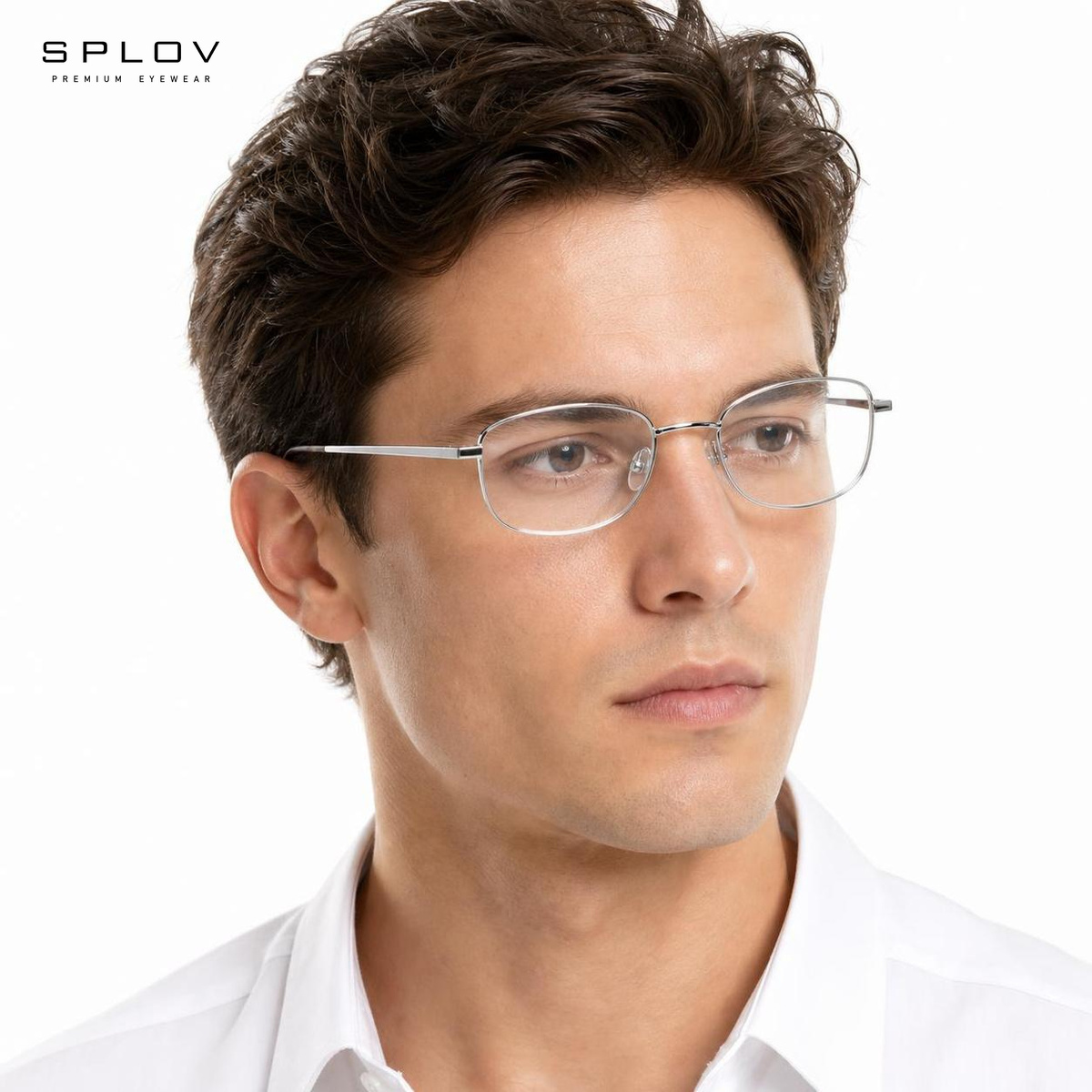 Stylish Light Small Square Met - Men'S Fashion Non Prescription Glasses review and price