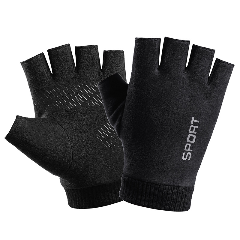 Men Winter Suede Leather Plush - Driving Gloves Leather review and price