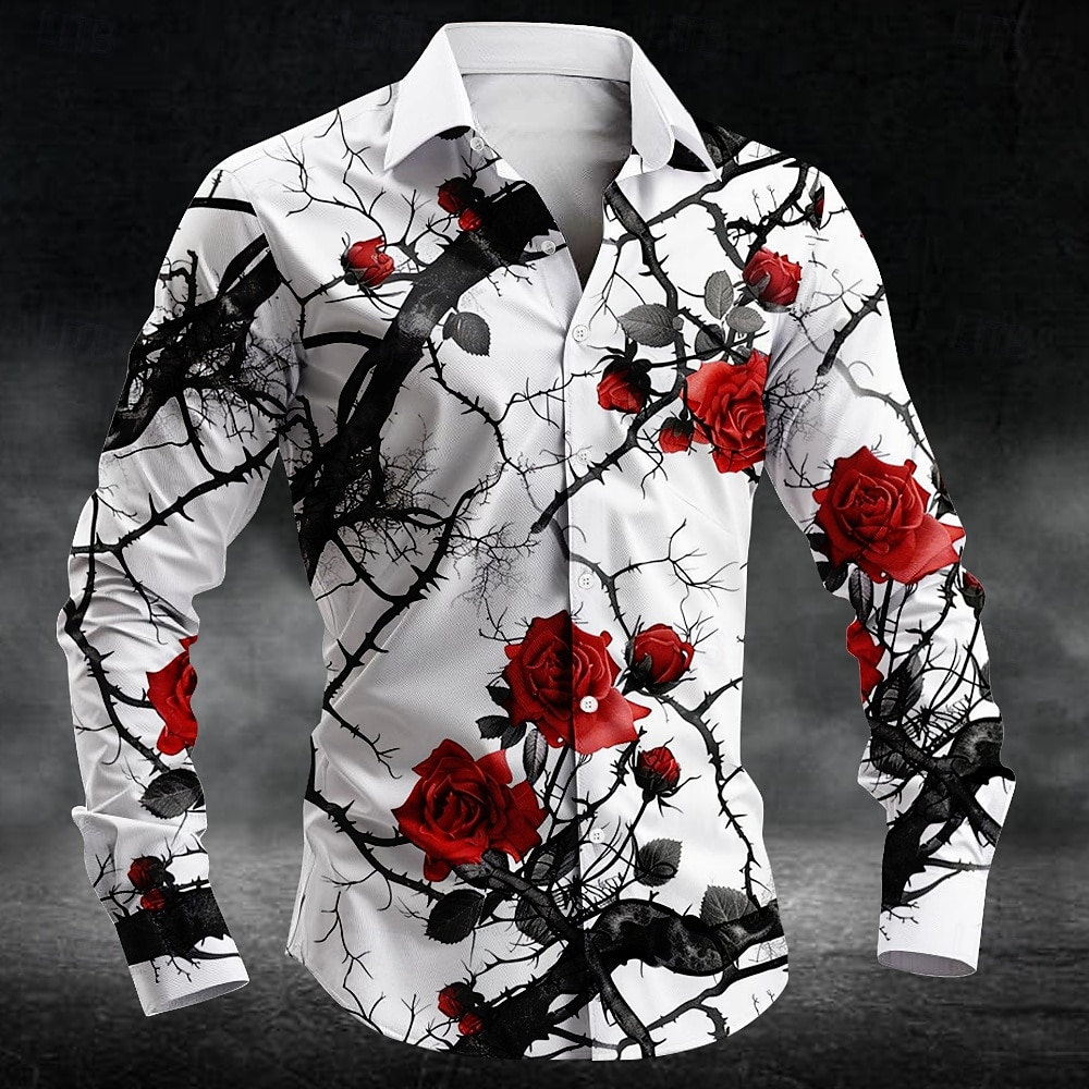 Fashion plum blossom pattern 3 - Men'S Fashion Trends review and price