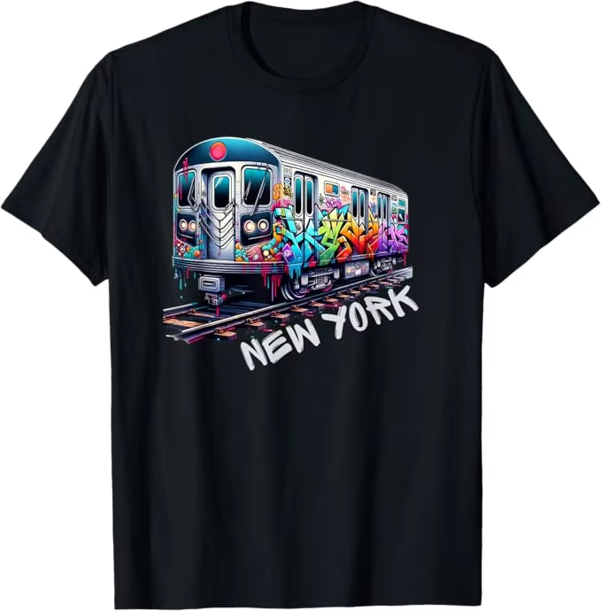 New York Train Graffiti Style  - Men'S Fashion Nyc review and price