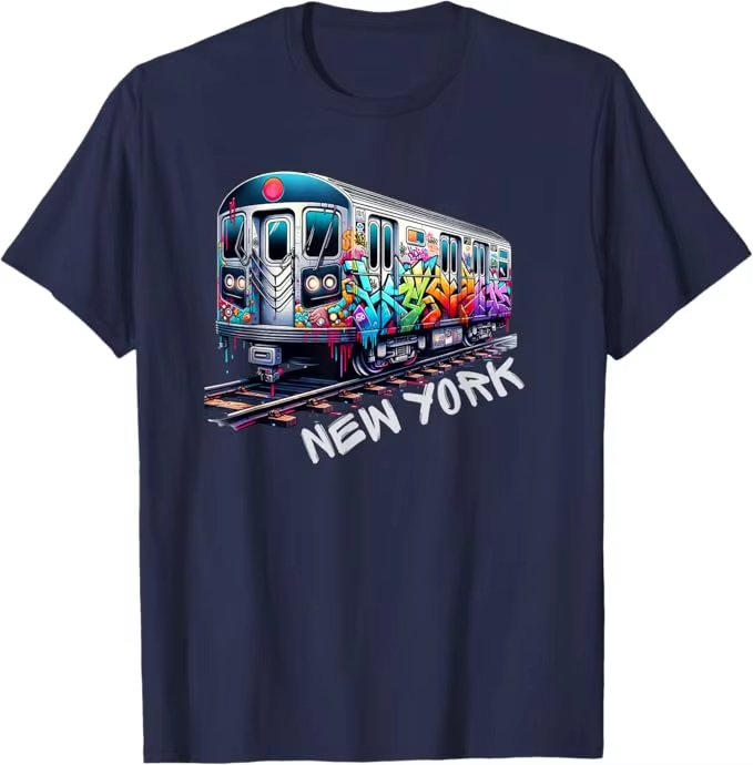New York Train Graffiti Style  - Men'S Fashion Nyc review and price