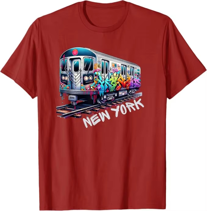 New York Train Graffiti Style  - Men'S Fashion Nyc review and price